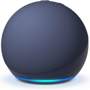 Amazon Echo Dot 5th Gen, Deep Sea Blue