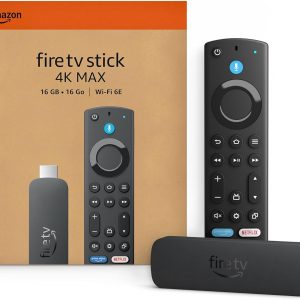 Amazon Fire TV Stick 4K Max (Wi-Fi 6, Alexa Remote)